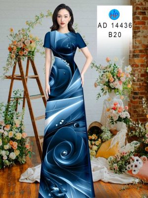 1712723901 583 Vai Ao Dai Hoa In 3D Doc Dao AD 14436