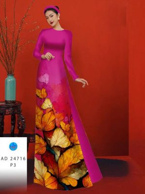 Vải Áo Dài In Hình Lá Kiểu Mới AD 24716 30 1712805796 5 Vai Ao Dai In Hinh La Kieu Moi AD 24716