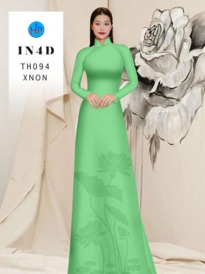 Vải Áo Dài Hoa Sen 4D Độc Đáo AD TH094 35 1712808477 623 Vai Ao Dai Hoa Sen 4D Doc Dao AD TH094