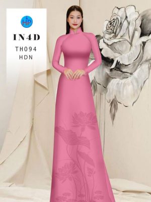 Vải Áo Dài Hoa Sen 4D Độc Đáo AD TH094 33 1712808477 671 Vai Ao Dai Hoa Sen 4D Doc Dao AD TH094