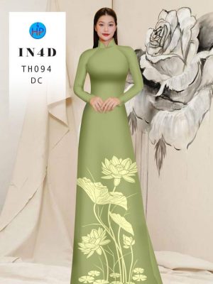 Vải Áo Dài Hoa Sen 4D Độc Đáo AD TH094 39 1712808478 573 Vai Ao Dai Hoa Sen 4D Doc Dao AD TH094