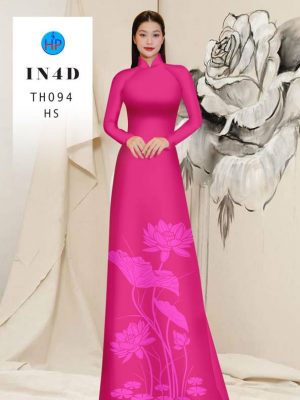Vải Áo Dài Hoa Sen 4D Độc Đáo AD TH094 43 1712808480 583 Vai Ao Dai Hoa Sen 4D Doc Dao AD TH094