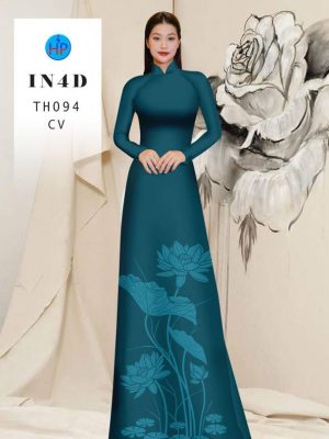 Vải Áo Dài Hoa Sen 4D Độc Đáo AD TH094 44 1712808480 838 Vai Ao Dai Hoa Sen 4D Doc Dao AD TH094