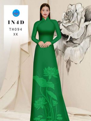 Vải Áo Dài Hoa Sen 4D Độc Đáo AD TH094 51 1712808481 933 Vai Ao Dai Hoa Sen 4D Doc Dao AD TH094