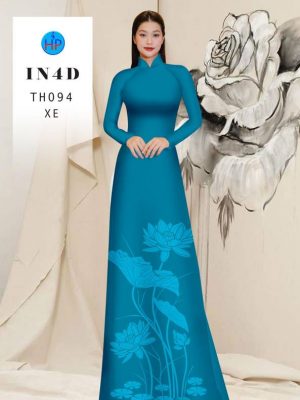 Vải Áo Dài Hoa Sen 4D Độc Đáo AD TH094 53 1712808482 309 Vai Ao Dai Hoa Sen 4D Doc Dao AD TH094