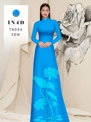 Vải Áo Dài Hoa Sen 4D Độc Đáo AD TH094 54 1712808482 644 Vai Ao Dai Hoa Sen 4D Doc Dao AD TH094