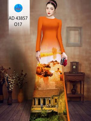 Vải Áo Dài Phong Cảnh Sang Trọng AD 43857 21 1712810730 534 Vai Ao Dai Phong Canh Sang Trong AD 43857
