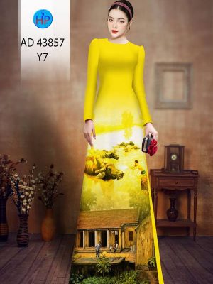Vải Áo Dài Phong Cảnh Sang Trọng AD 43857 31 1712810732 235 Vai Ao Dai Phong Canh Sang Trong AD 43857