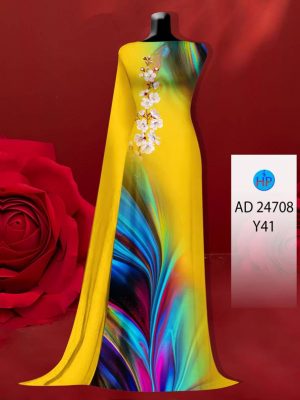 Vải Áo Dài Hoa Lan Độc Đáo AD 24708 23 1712811162 257 Vai Ao Dai Hoa Lan Doc Dao AD 24708