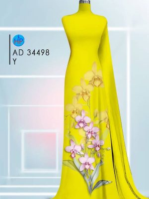Vải Áo Dài Hoa Lan Sang Trọng AD 34498 21 1712813421 818 Vai Ao Dai Hoa Lan Sang Trong AD 34498