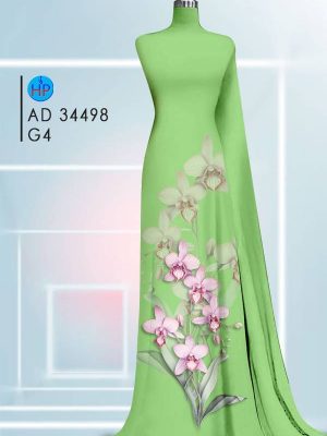 Vải Áo Dài Hoa Lan Sang Trọng AD 34498 32 1712813424 384 Vai Ao Dai Hoa Lan Sang Trong AD 34498