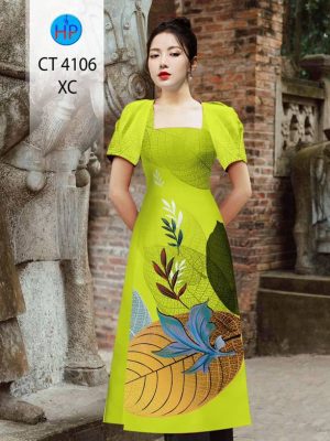 Vải Áo Dài In Hình Lá Thiết Kế 2024 AD CT4106 29 1713151733 12 Vai Ao Dai In Hinh La Thiet Ke 2024 AD