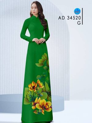 Vải Áo Dài Hoa Lan Độc Đáo AD 34520 21 1713154444 484 Vai Ao Dai Hoa Lan Doc Dao AD 34520