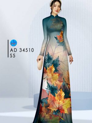 Vải Áo Dài In Hình Lá Mới Ra AD 34510 25 1713156605 319 Vai Ao Dai In Hinh La Moi Ra AD 34510
