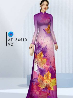 Vải Áo Dài In Hình Lá Mới Ra AD 34510 23 1713156605 352 Vai Ao Dai In Hinh La Moi Ra AD 34510