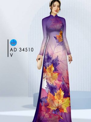 Vải Áo Dài In Hình Lá Mới Ra AD 34510 24 1713156605 624 Vai Ao Dai In Hinh La Moi Ra AD 34510