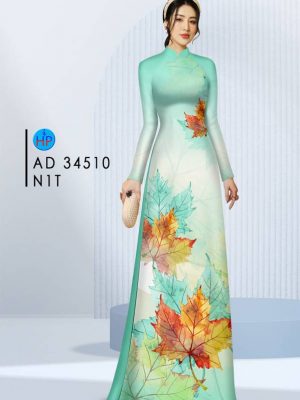 Vải Áo Dài In Hình Lá Mới Ra AD 34510 31 1713156606 140 Vai Ao Dai In Hinh La Moi Ra AD 34510