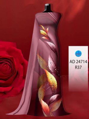 Vải Áo Dài In Hình Lá Mới Ra AD 24714 23 1713366260 704 Vai Ao Dai In Hinh La Moi Ra AD 24714