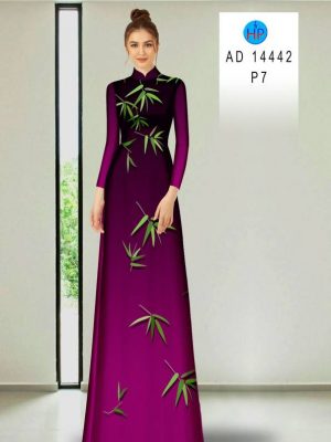 1713520710 276 Vai Ao Dai Hinh La Truc Thiet Ke 2024 AD