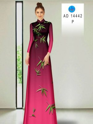 1713520710 462 Vai Ao Dai Hinh La Truc Thiet Ke 2024 AD