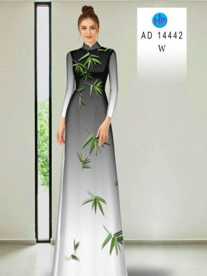 1713520710 788 Vai Ao Dai Hinh La Truc Thiet Ke 2024 AD