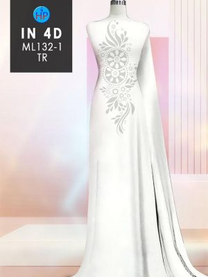 1713928230 57 Vai Ao Dai Hoa In Chim 4D Vua Ra AD