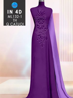 1713928232 17 Vai Ao Dai Hoa In Chim 4D Vua Ra AD