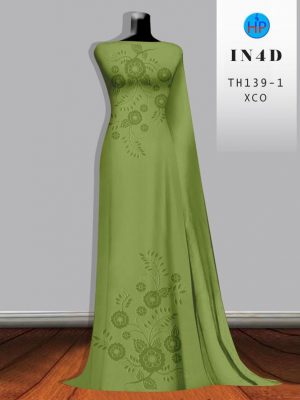 Vải Áo Dài Hoa In Chìm 4D Mới Ra AD TH139-1 44 1713930376 244 Vai Ao Dai Hoa In Chim 4D Moi Ra AD