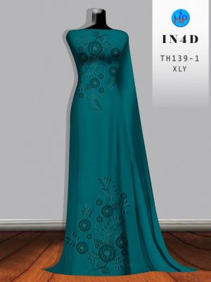 Vải Áo Dài Hoa In Chìm 4D Mới Ra AD TH139-1 45 1713930376 495 Vai Ao Dai Hoa In Chim 4D Moi Ra AD