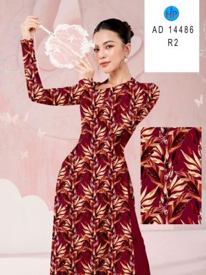 1714100021 141 Vai Ao Dai In Hinh La Thiet Ke 2024 AD