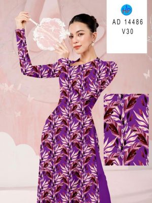 1714100021 415 Vai Ao Dai In Hinh La Thiet Ke 2024 AD