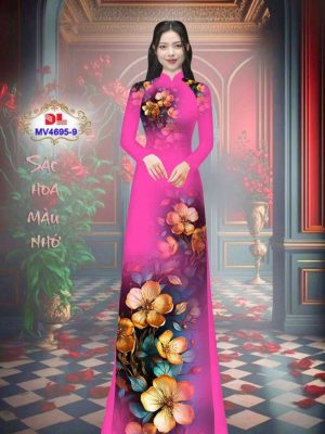 Vải Áo Dài Hoa In 3D Thu Hút AD MV4695 26 1714307497 5 Vai Ao Dai Hoa In 3D Thu Hut AD MV4695