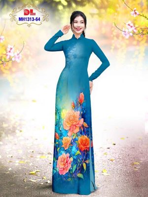 Vải Áo Dài Hoa Hồng Thiết Kế 2024 AD MH1313 31 1714308768 399 Vai Ao Dai Hoa Hong Thiet Ke 2024 AD MH1313