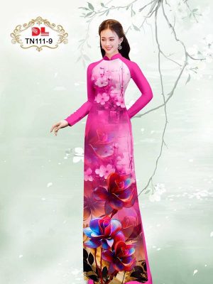 Vải Áo Dài Hoa Hồng Kiểu Mới AD TN111 26 1714309296 530 Vai Ao Dai Hoa Hong Kieu Moi AD TN111