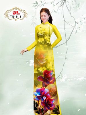 Vải Áo Dài Hoa Hồng Kiểu Mới AD TN111 30 1714309296 59 Vai Ao Dai Hoa Hong Kieu Moi AD TN111