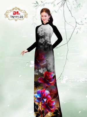 Vải Áo Dài Hoa Hồng Kiểu Mới AD TN111 34 1714309296 95 Vai Ao Dai Hoa Hong Kieu Moi AD TN111
