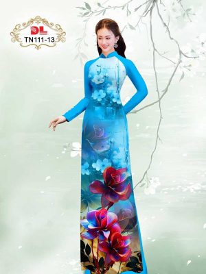 Vải Áo Dài Hoa Hồng Kiểu Mới AD TN111 42 1714309297 315 Vai Ao Dai Hoa Hong Kieu Moi AD TN111