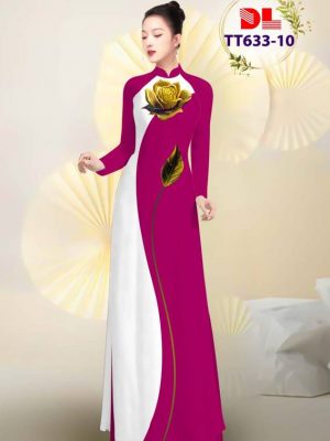 Vải Áo Dài Hoa Hồng Sang Trọng AD TT633 17 1714440198 148 Vai Ao Dai Hoa Hong Sang Trong AD TT633