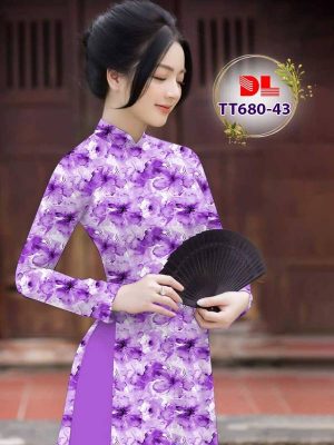 Vải Áo Dài Hoa Đều Sang Trọng AD TT680 21 1714443142 168 Vai Ao Dai Hoa Deu Sang Trong AD TT680