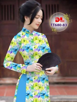 Vải Áo Dài Hoa Đều Sang Trọng AD TT680 15 1714443142 44 Vai Ao Dai Hoa Deu Sang Trong AD TT680