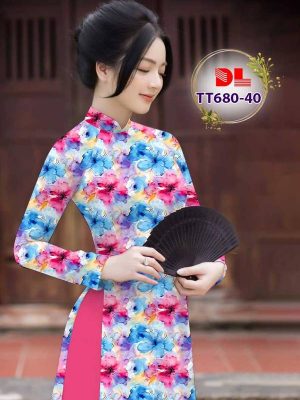 Vải Áo Dài Hoa Đều Sang Trọng AD TT680 22 1714443143 102 Vai Ao Dai Hoa Deu Sang Trong AD TT680