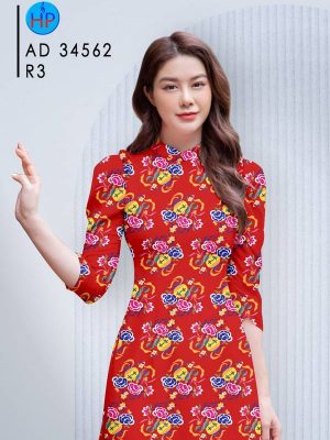 Vai Ao Dai Hoa Deu Sang Trong AD 34562