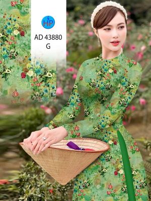 Vải Áo Dài Hoa Đều Thu Hút AD 43880 20 Vai Ao Dai Hoa Deu Thu Hut AD 43880