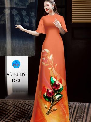 Vải Áo Dài Hoa In 3D Mới Ra AD 43839 19 Vai Ao Dai Hoa In 3D Moi Ra AD 43839