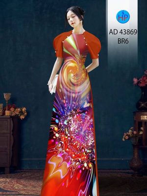 Vải Áo Dài Hoa In 3D Thu Hút AD 43869 20 Vai Ao Dai Hoa In 3D Thu Hut AD 43869