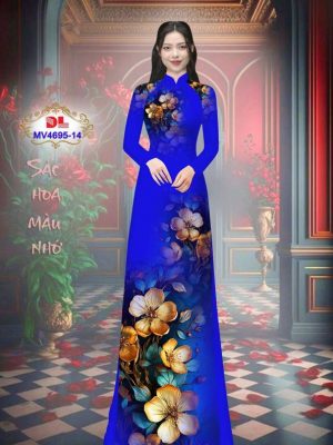 Vải Áo Dài Hoa In 3D Thu Hút AD MV4695 24 Vai Ao Dai Hoa In 3D Thu Hut AD MV4695