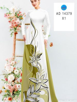 Vải Áo Dài Hoa In 3D Vừa Ra AD 14379 19 Vai Ao Dai Hoa In 3D Vua Ra AD 14379