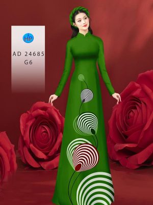 Vải Áo Dài Hoa In 3D Vừa Ra AD 24685 19 Vai Ao Dai Hoa In 3D Vua Ra AD 24685