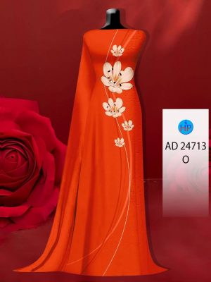 Vải Áo Dài Hoa In 3D Vừa Ra AD 24713 20 Vai Ao Dai Hoa In 3D Vua Ra AD 24713