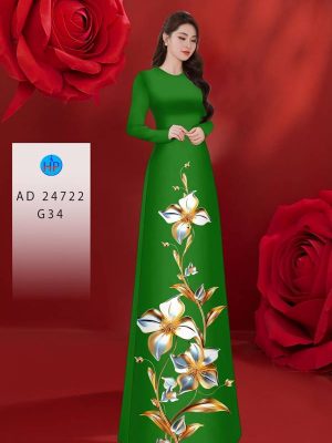 Vải Áo Dài Hoa In 3D Vừa Ra AD 24722 20 Vai Ao Dai Hoa In 3D Vua Ra AD 24722